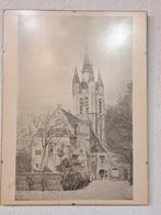 Ets oude kerk Delft, Ophalen of Verzenden