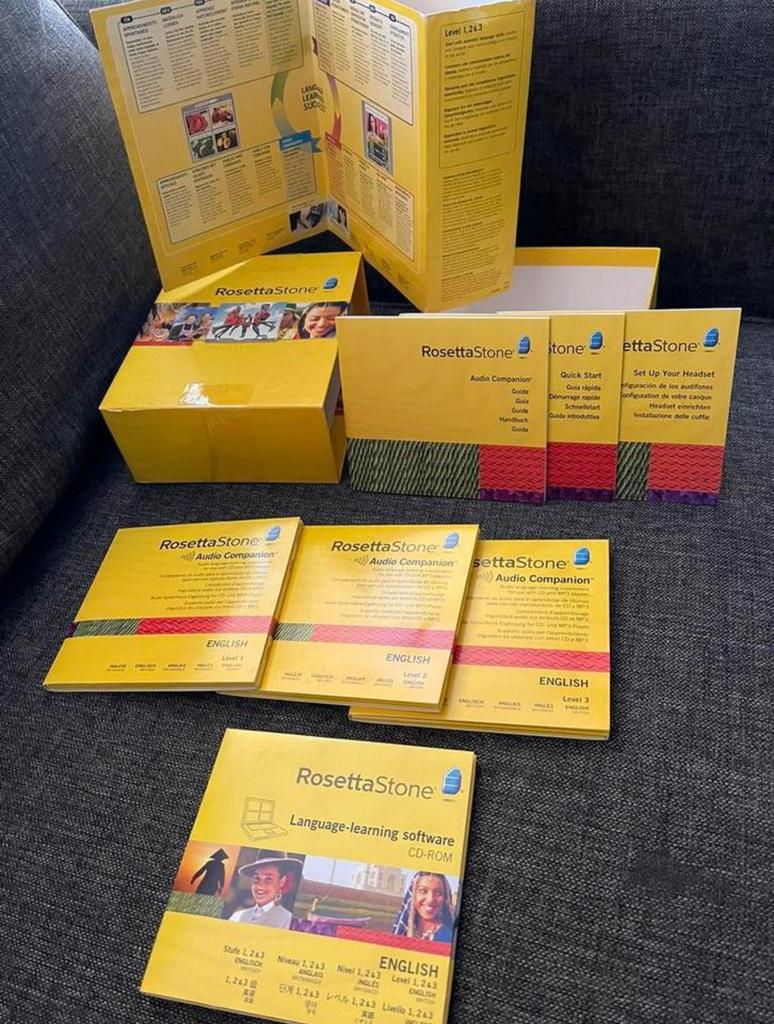 Rosetta Stone cursus engels, Ophalen of Verzenden, Zo goed als nieuw