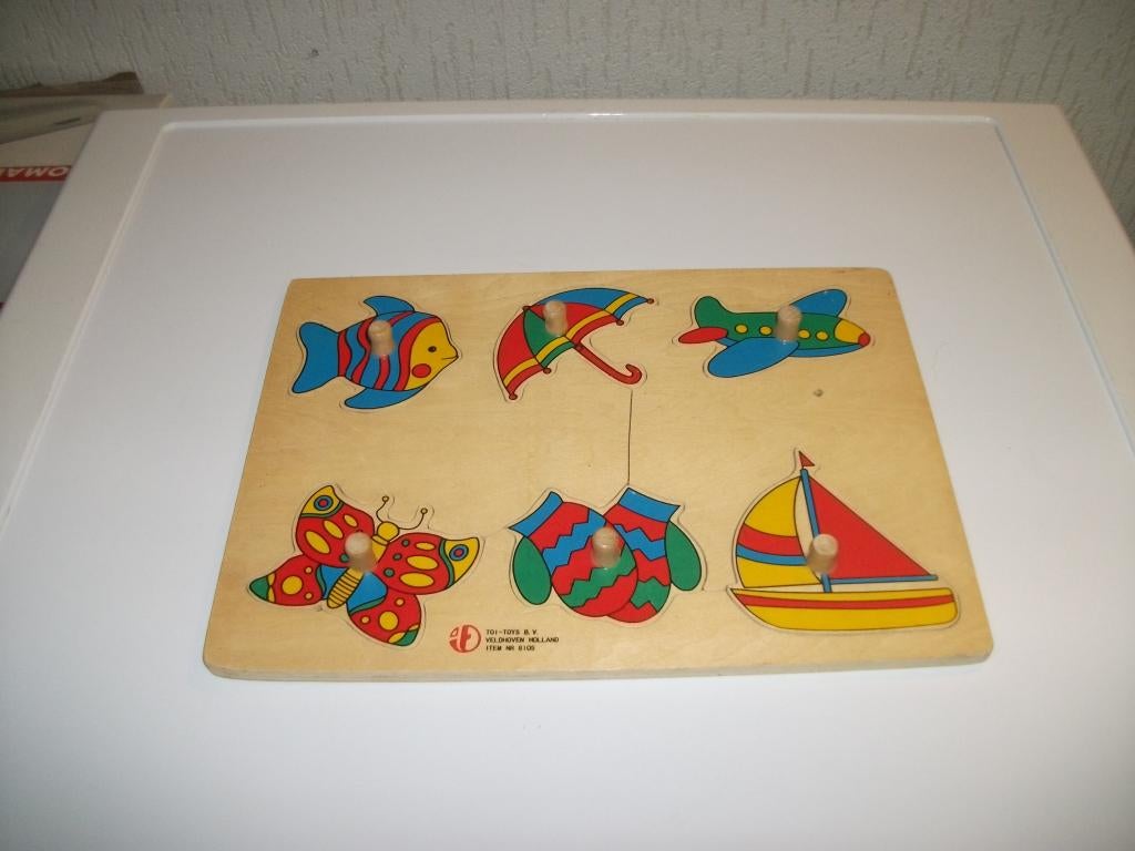 Puzzel Toi Toys 6 delig, Ophalen of Verzenden, Gebruikt