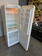 Smeg Koelkast met Aparte Vriezer - Crème Retro Design, Witgoed en Apparatuur, Gebruikt, Bella, 200 liter of meer, 60 cm of meer