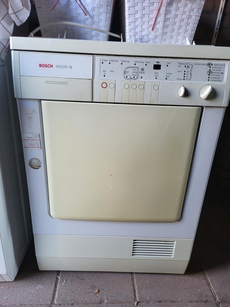 Bosch Exclusiv TK droger, Ophalen