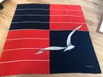 Bianchini ferier paris rood blauw witte sjaal meeuw zijde, Maat 46/48 (XL) of groter, Ophalen of Verzenden, Zo goed als nieuw