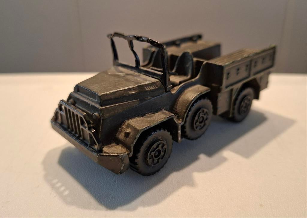 Legervoertuig Daf Matchbox Battle Kings, Ophalen of Verzenden, Gebruikt, Bus of Vrachtwagen