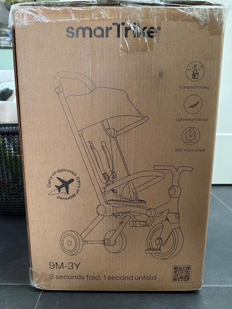 SmarTrike Wonder Trike – Nieuw in doos, Ophalen, Nieuw, Smart Trike, Duwstang