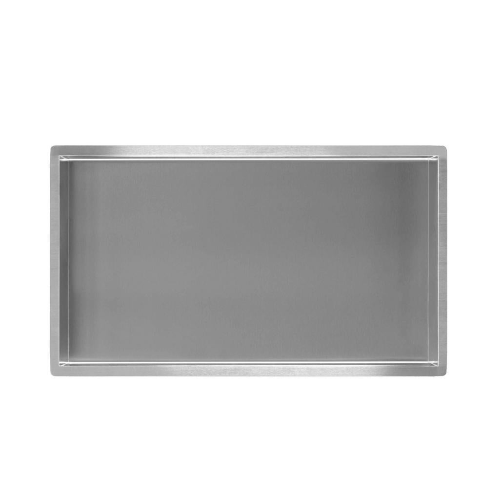 Badkamer Demis inbouwnis RVS 30x60x10cm, Nieuw in verpakking, Ophalen