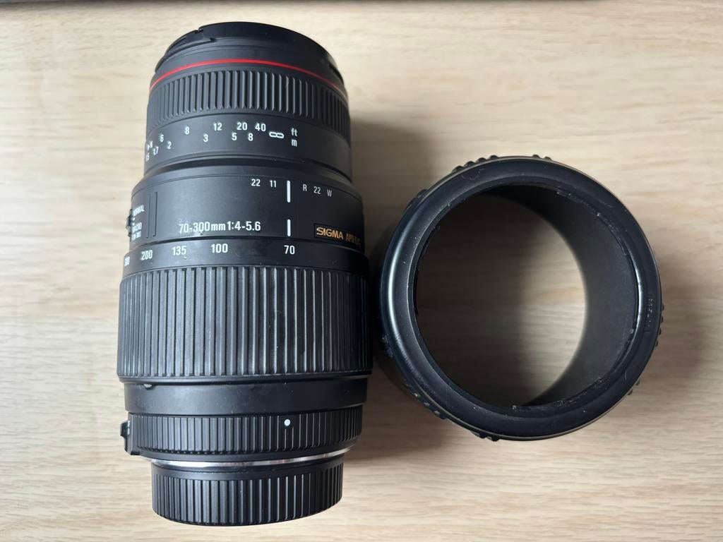 Sigma 70-300mm F4-5.6 APO DG Macro – Nikon F-mount telelens, Audio, Tv en Foto, Fotografie | Lenzen en Objectieven, Verzenden