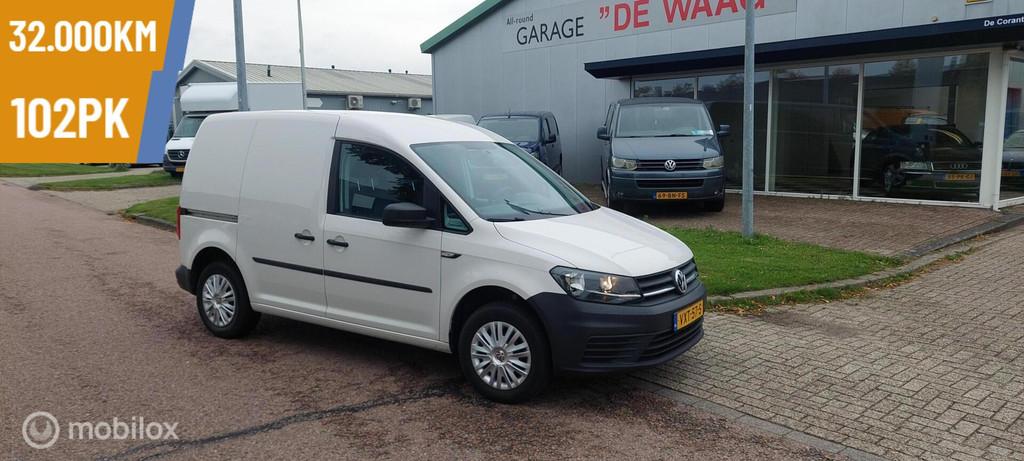 Volkswagen Caddy 2.0 TDI 75KW/102PK, Euro 6, 4 cilinders, Volkswagen, Wit