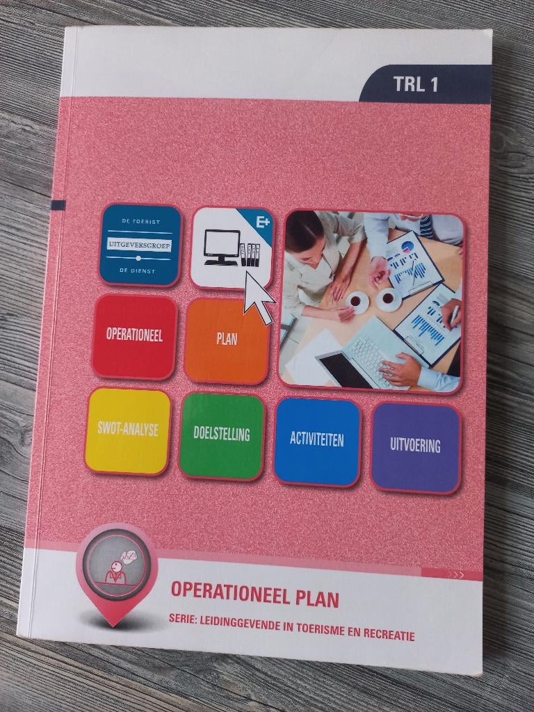 TRL1 Operationeel plan, Boeken, Zo goed als nieuw, I. van Esch e.a., Alpha, HBO