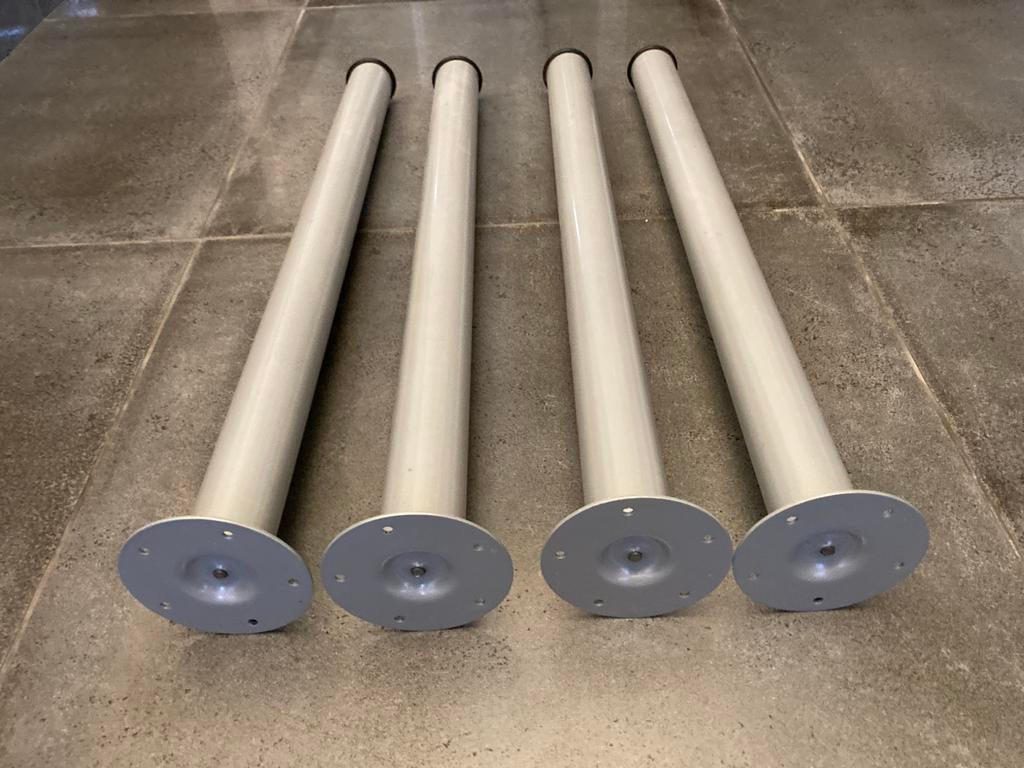 Ikea Adils tafelpoten grijs 4 stuks, Ophalen, Minder dan 50 cm, 50 tot 100 cm, Rond