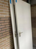 4 op dekdeuren 1 is met slot, Doe-het-zelf en Verbouw, Deuren en Horren, Ophalen of Verzenden, Zo goed als nieuw, Binnendeur, 200 tot 215 cm