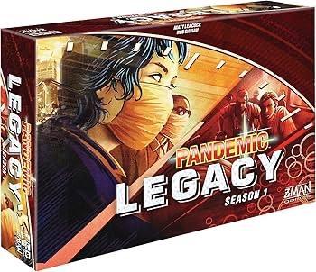 Pandemic Legacy Seizoen 1 - Bordspel, Hobby en Vrije tijd, Gezelschapsspellen | Bordspellen, Gebruikt, Drie of vier spelers, Ophalen of Verzenden