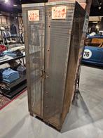 Vintage metalen lockerkast industrieel 62 breed x 174 hoog, Huis en Inrichting, Kasten | Lockerkasten, Ophalen, Gebruikt, Vintage industrieel