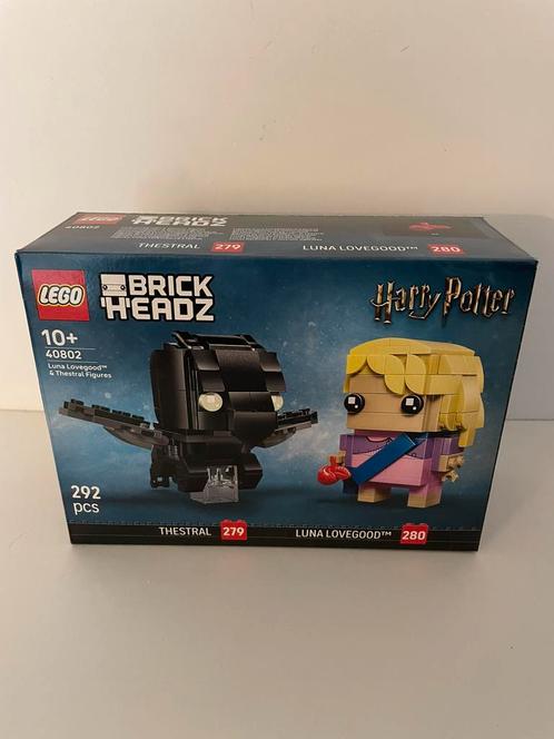 Lego harry potter brickheadz luna lovegood & thestral figure, Kinderen en Baby's, Speelgoed | Duplo en Lego, Nieuw, Lego, Complete set