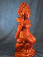 Balinese beelden  van hout, Antiek en Kunst, Ophalen of Verzenden