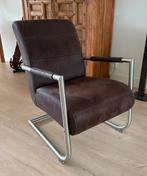 Fauteuil leer, Henders and Hazel, Huis en Inrichting, Fauteuils, Ophalen, Zo goed als nieuw, Modern, 50 tot 75 cm