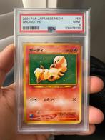 Growlithe No.058 Neo Destiny Japanese PSA 9 Mint, Hobby en Vrije tijd, Verzamelkaartspellen | Pokémon, Ophalen of Verzenden, Zo goed als nieuw