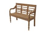 Landelijke klassieke tuinbank - Inverness teakhout, Niet ingevuld, Nieuw, Ophalen of Verzenden, Niet ingevuld