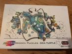 Uitdagende houten puzzel Schildpad, Ophalen of Verzenden, Minder dan 500 stukjes, Zo goed als nieuw, Legpuzzel