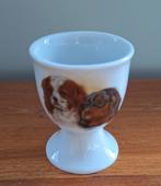 Uniek eierdopje met honden afbeelding, Ophalen of Verzenden, Zo goed als nieuw, Hond of Kat, Overige typen