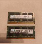 Samsung 16GB 2x 8GB PC3L DDR3L 1600MHz SODIMM laptop geheuge, Computers en Software, RAM geheugen, DDR3, Ophalen of Verzenden