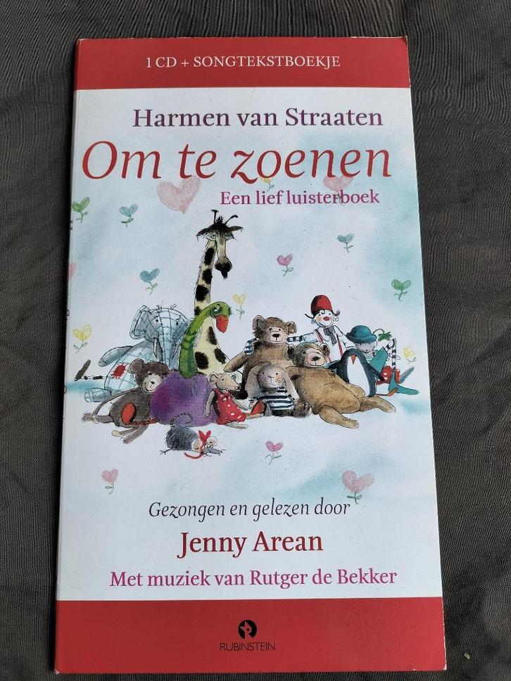 Harmen van Straaten - Om te zoenen / een lief luisterboek, Boeken, Luisterboeken, Cd, Kind, Ophalen of Verzenden