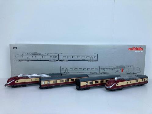 Märklin 37606 – VT 11.5 “CityNightLine” / BR 602 – MFX + MHI, Hobby en Vrije tijd, Modeltreinen | H0, Zo goed als nieuw, Treinset