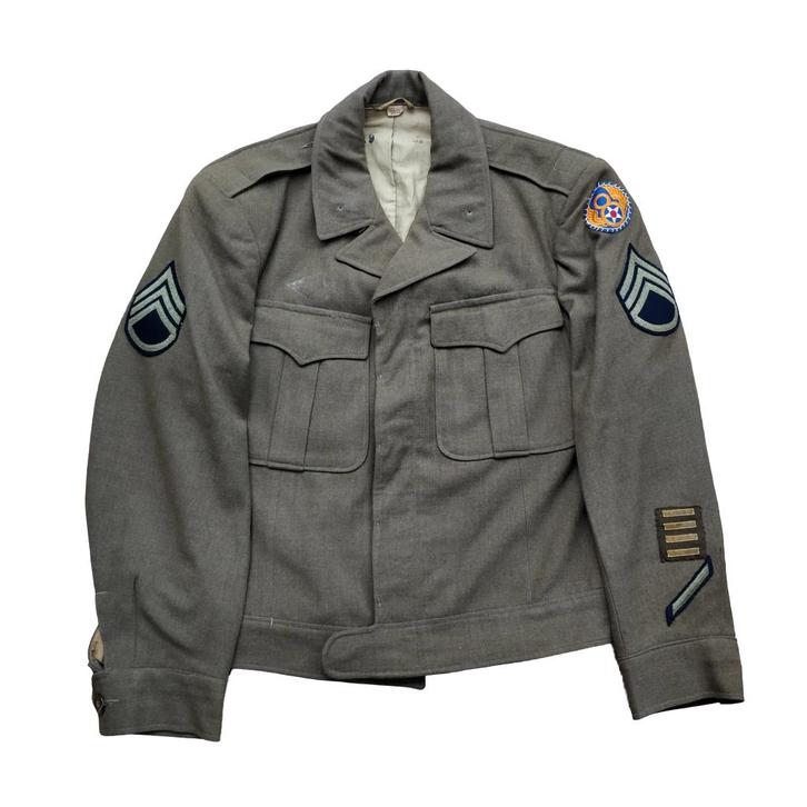 WWII USAAF Ike Jacket 8th Air Force, Verzamelen, Militaria | Tweede Wereldoorlog, Luchtmacht, Kleding of Schoenen, Amerika, Ophalen of Verzenden
