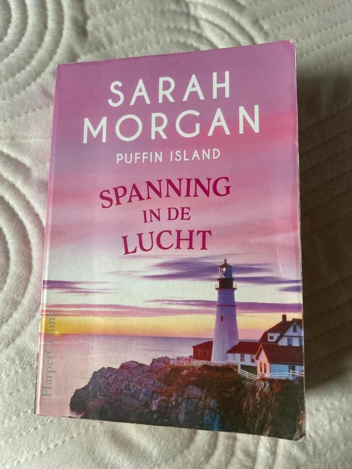 Spanning in de Lucht - Sarah Morgan, Boeken, Romans, Gelezen, Nederland, Ophalen of Verzenden