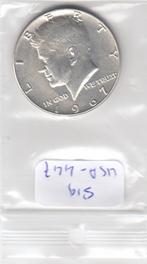 S19-USA-0447 United States Half Dollar 1967   KM202a UNC ZIL, Postzegels en Munten, Munten | Amerika, Verzenden, Noord-Amerika