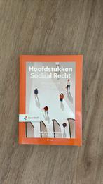 Hoofdstukken, sociaal recht 9789001299071, Ophalen of Verzenden, Zo goed als nieuw