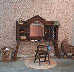 Vintage kaptafeltje knutselplek hout - kleur naar wens, Ophalen of Verzenden, Josièfine, Info@josiefine.nl, 3771sh