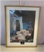Prachtige Artprint 'Achter in de Tuin' - Rosina Wachtmeister, Huis en Inrichting, Ophalen of Verzenden, Zo goed als nieuw, Print