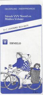 A7 fietskaart ermelo leuvenums beek route plattegrond, Boeken, Atlassen en Landkaarten, Gelezen, Ophalen of Verzenden, Landkaart