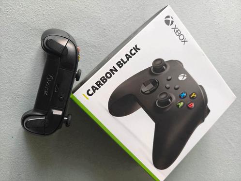 Xbox Wireless Controller met 2 accu's, Spelcomputers en Games, Spelcomputers | Xbox | Accessoires, Zo goed als nieuw, Xbox Original