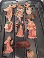 Vintage kerststal beelden., Diversen, Kerst, Ophalen of Verzenden, Zo goed als nieuw