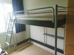 Hoogslaper, Ophalen, 90 cm, Eenpersoons, Zo goed als nieuw