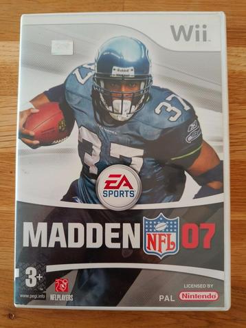 Madden '07 voor de Nintendo Wii beschikbaar voor biedingen