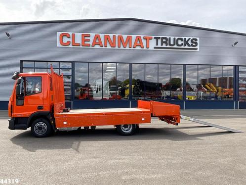 Iveco Eurocargo 80EL16 Euro 6 Autotransporter met oprijrampe, Auto's, Vrachtwagens, Te koop, ABS, Cruise Control, Elektrische ramen