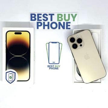 iPhone 14 pro 128GB goud /zeer net /99% batt /garantie beschikbaar voor biedingen