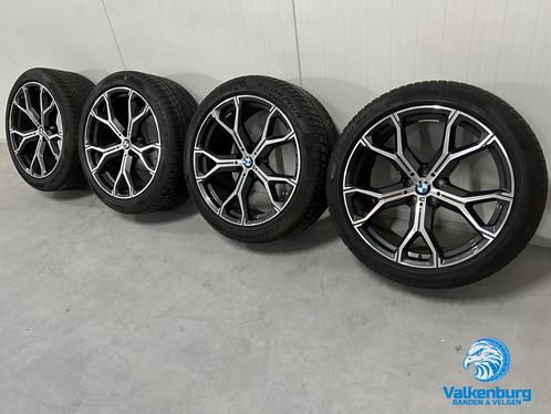 6mm! Originele BMW X5 X6 G05 G06 Style 741M 21 inch antracie, Auto-onderdelen, Banden en Velgen, Banden en Velgen, Winterbanden