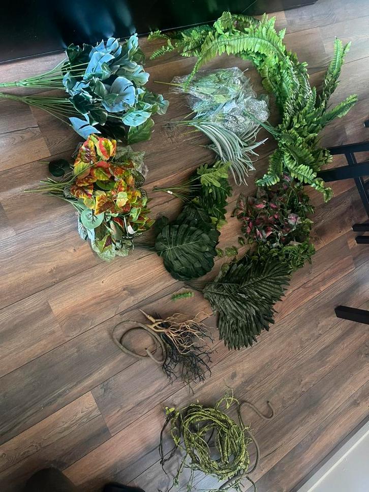 Div soorten en maten kunststof planten, Huis en Inrichting, Woonaccessoires | Kunstplanten en Kunstbloemen, Zo goed als nieuw
