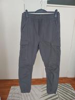 H&M Utilityjoggers Cargo-, Worker broek, Slim Fit, mt. S, Ophalen of Verzenden, Zo goed als nieuw, Maat 46 (S) of kleiner, Grijs