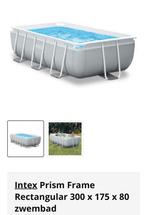 Zwembad intex prism frame 300x175x80 met accessoires, Ophalen, Gebruikt, 80 tot 120 cm, Minder dan 200 cm