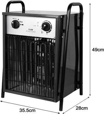industrial fan heater 9000 watt beschikbaar voor biedingen