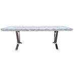 Vintage mozaïek salontafel, Huis en Inrichting, Tafels | Salontafels, Ophalen, Overige materialen, Gebruikt, 50 tot 75 cm