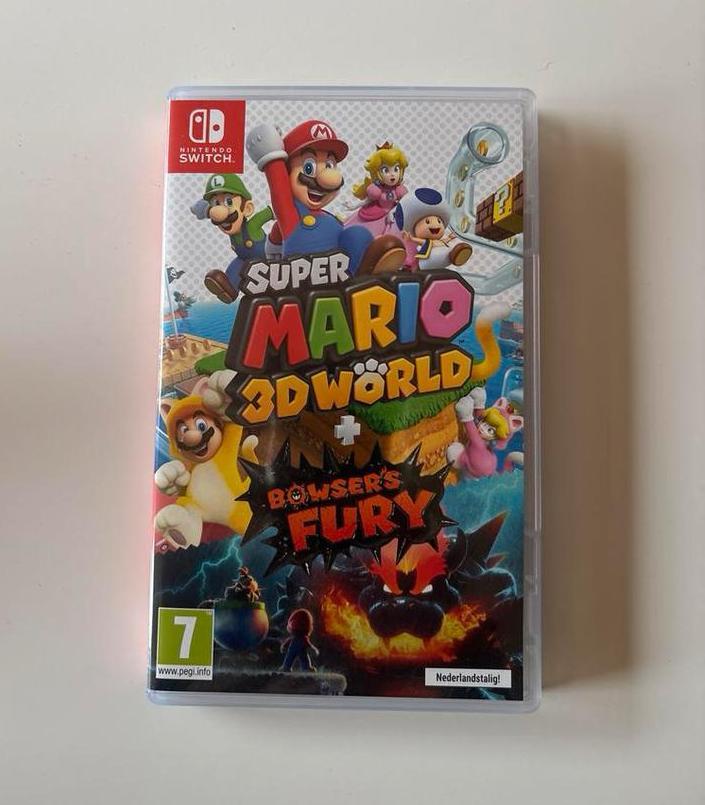Super Mario 3D World + Bowser's Fury Switch, Spelcomputers en Games, Games | Nintendo Switch, Zo goed als nieuw, Platform, 3 spelers of meer