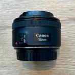 Canon lens ef 50mm f/1.8 stm, Ophalen of Verzenden, Zo goed als nieuw, Standaardlens