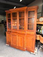 Massief houten buffetkast wandkast, 200 cm of meer, 150 tot 200 cm, Ophalen of Verzenden, Zo goed als nieuw