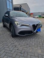 Alfa Romeo Stelvio 2.0 T Q4 AWD 280pk Sport  2017 Grijs, Auto's, Alfa Romeo, Automaat, 1995 cc, 4 cilinders, Vierwielaandrijving