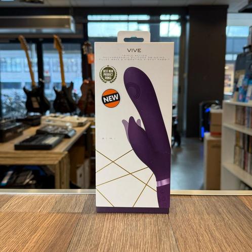 VIVE by Shots  Aimi  Pulse Wave Vibrating G-Spot Rabbit - Pu, Sieraden, Tassen en Uiterlijk, Horloges | Dames, Nieuw